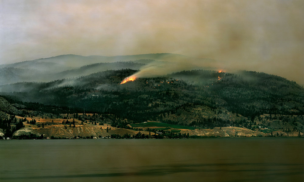 Mount Christie wildfire