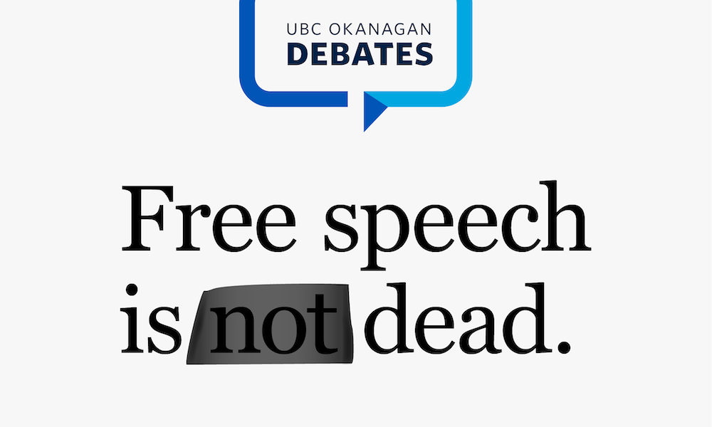 Free speech is (not) dead.